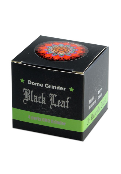 Black Leaf Mandala Grinder