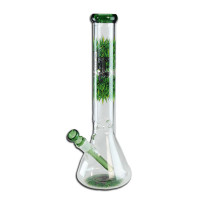 Black Leaf Leaves Bong