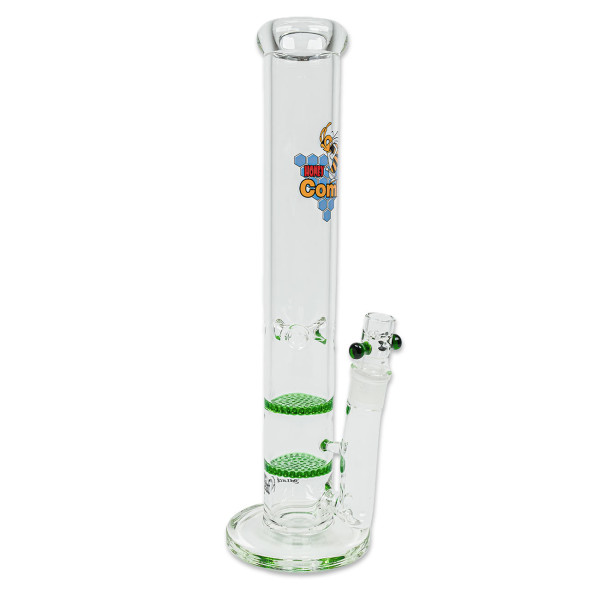 Black Leaf Zylinderbong Ice 2x 'HoneyComb' grün