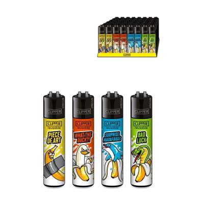 Clipper-Feuerzeug | Papers & Filter | Black Leaf