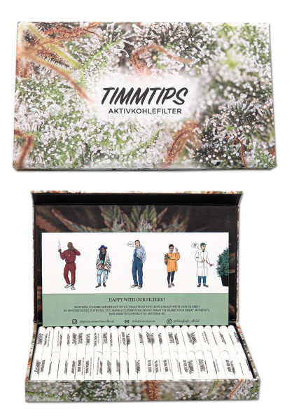 Aktivkohlefilter Joint TimmTips Box