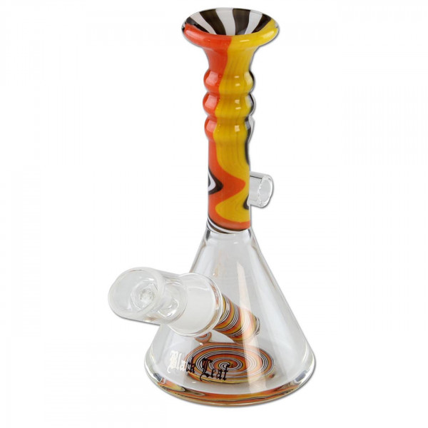 Black Leaf Minibong mit einer höhe von 13cm