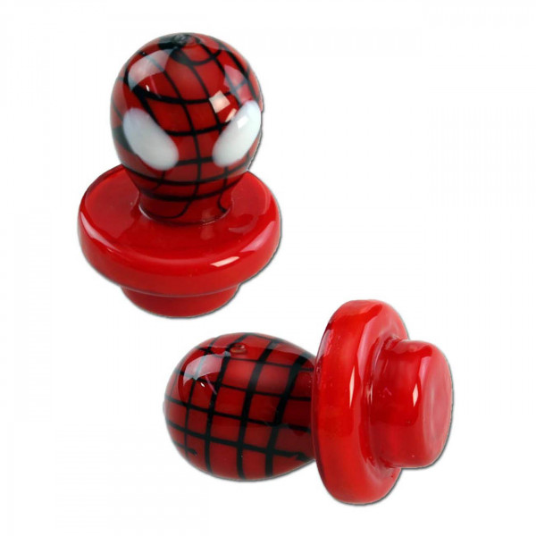 Carb Cap aus Glas 'Spider Man