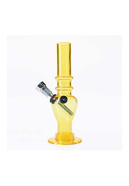 Acryl Bong Black Leaf Bong Shop