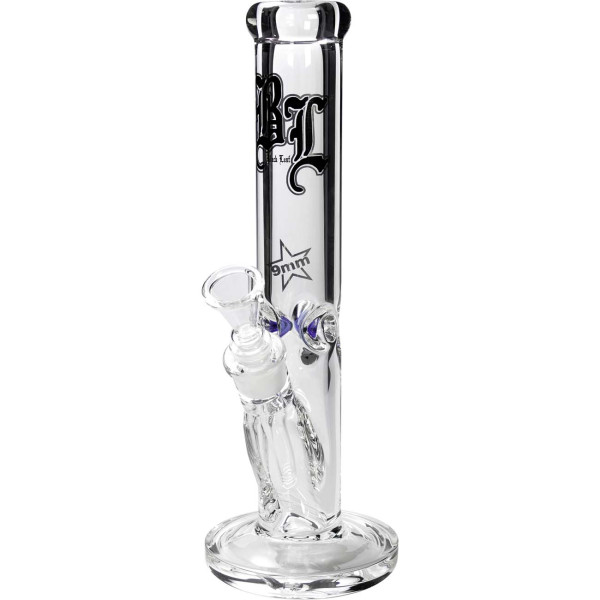 Black Leaf Zylinderbong 7mm Wandstärke Bong Shop