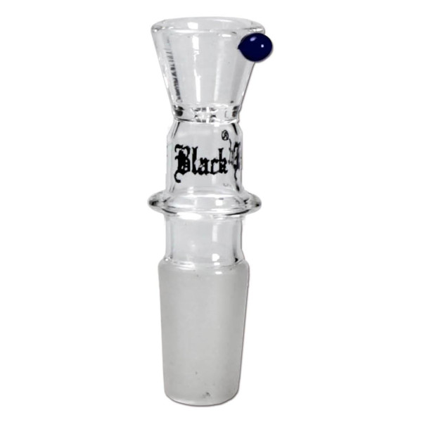 Black Leaf Glaskopf fuer die Bong 14,4 mm