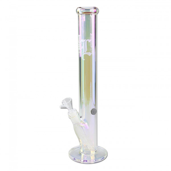 Zylinder Glas Bong aus Black Leaf