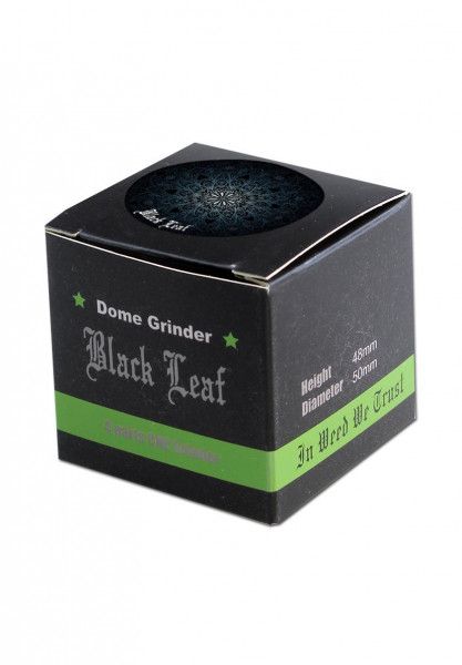 Black Leaf Mandala Grinder