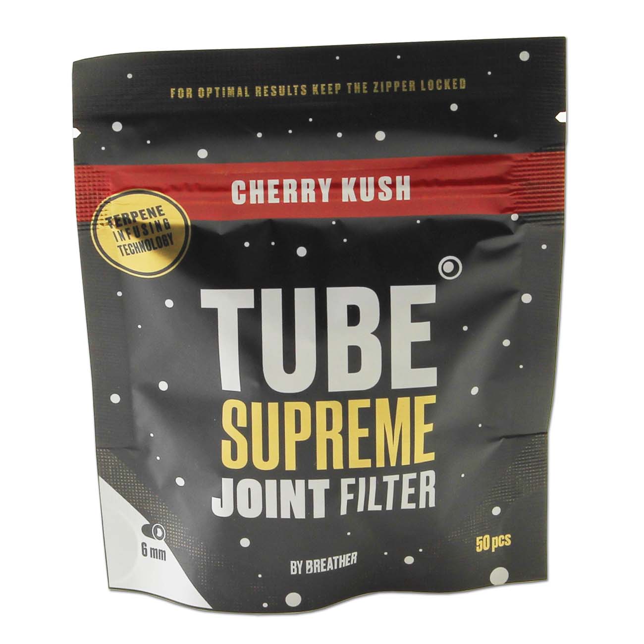 TUBE Supreme Filter Terpene CHERRY KUSH Black Leaf