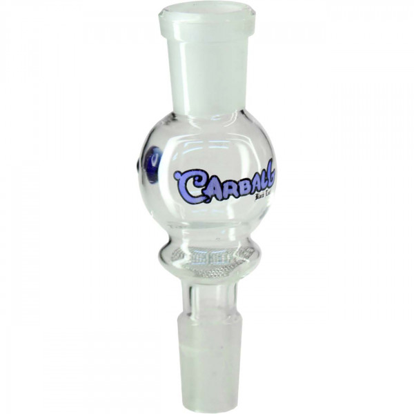 Carball der beste Aktivkohlefilter Adapter für deine Bong mit zwei 14,5mm Schliffen