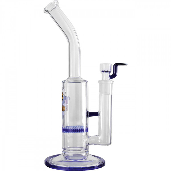 Glasbong von Black Leaf mit HoneyComb Perculator