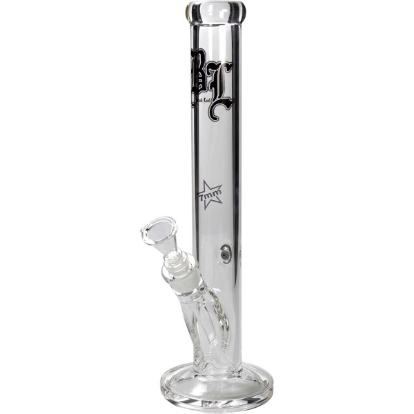 Black Leaf Zylinderbong 7mm Wandstärke Bong Shop