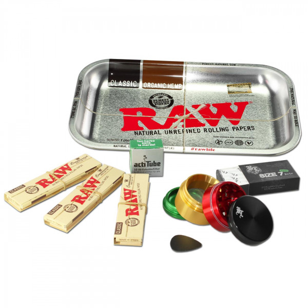 Raw Silver Stoner Box