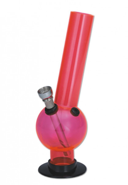 Acryl Bong Black Leaf Bong Shop