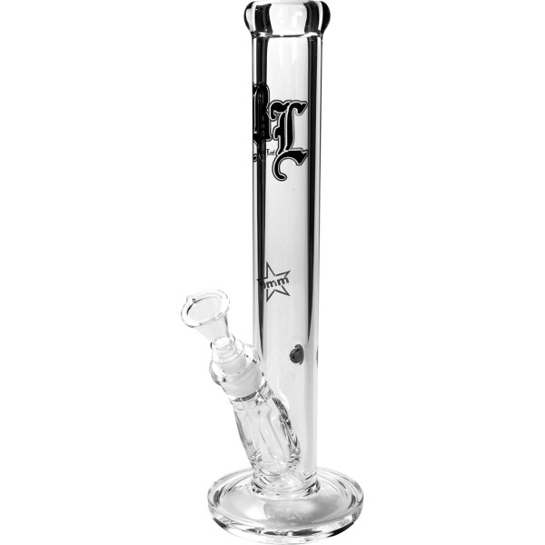 Black Leaf Zylinderbong 7mm Wandstärke Bong Shop