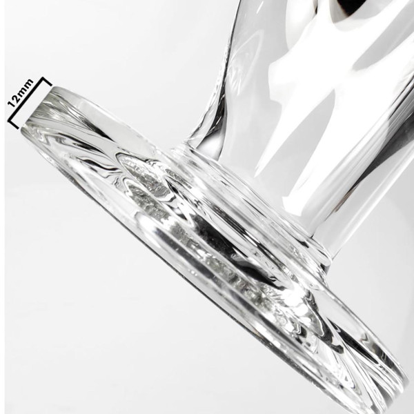 Black Leaf Zylinderbong 7mm Wandstärke Bong Shop