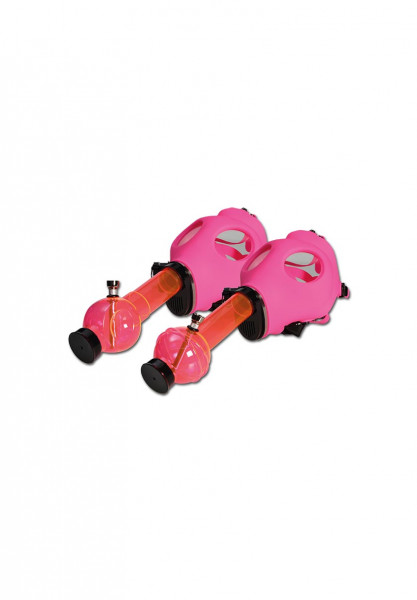 Acryl Bong Black Leaf Bong Shop