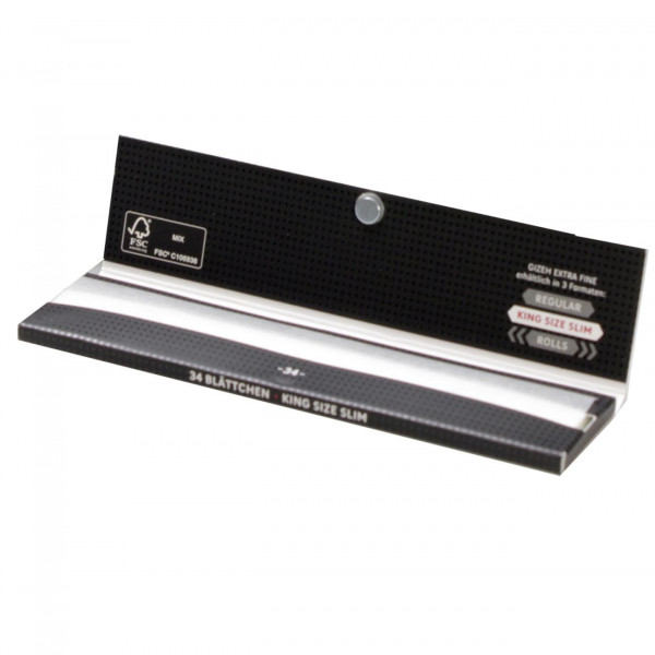 Gizeh Black King Size Slim Long Papers