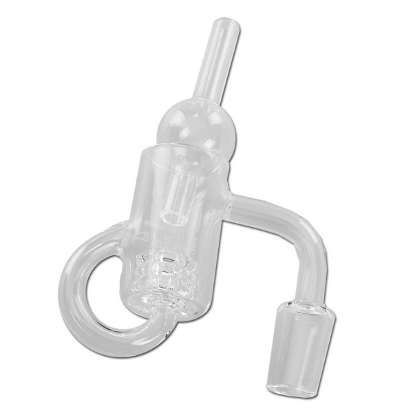 Oil Black Leaf Banger Carb Cap Trommel NS19