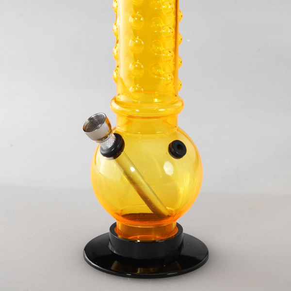 Acryl Bong Black Leaf Bong Shop