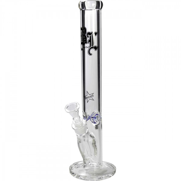 Black Leaf Zylinderbong 7mm Wandstärke Bong Shop
