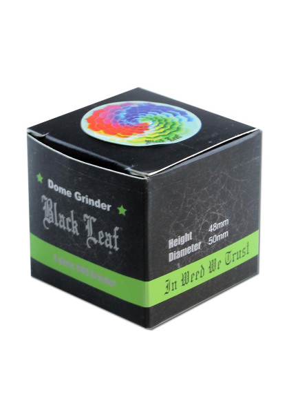 Black Leaf Mandala Grinder
