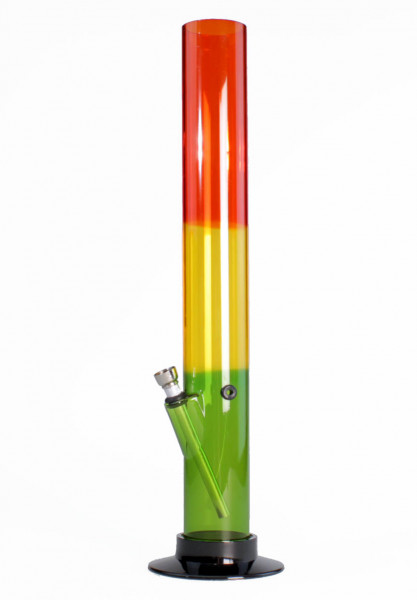Acryl Bong Black Leaf Bong Shop