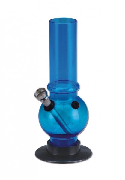 Acryl Bong Black Leaf Bong Shop