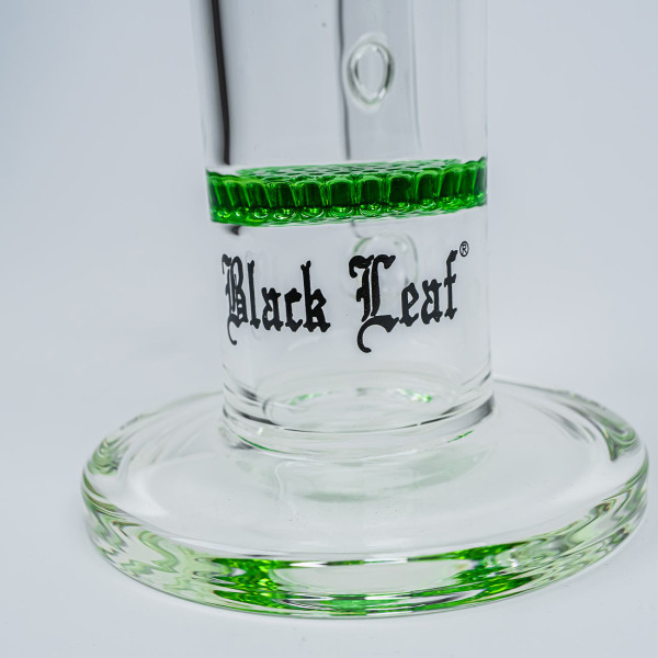 doppelter HoneyComb Perculator der Black Leaf Zylinderbong
