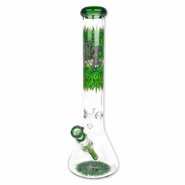 Black Leaf Leaves Bong