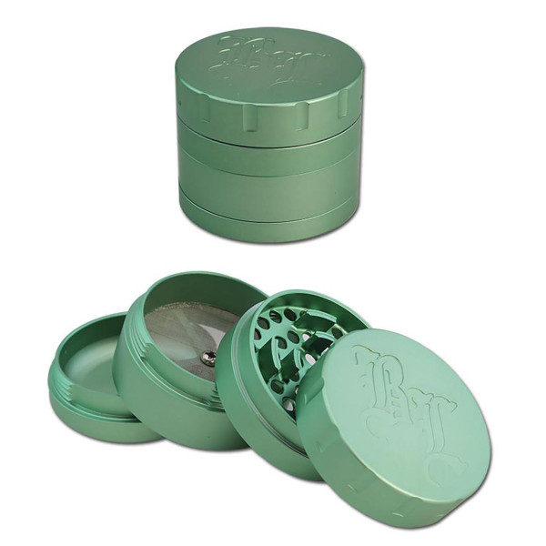 Black Leaf Startrails Aluminiumgrinder 4-teilig
