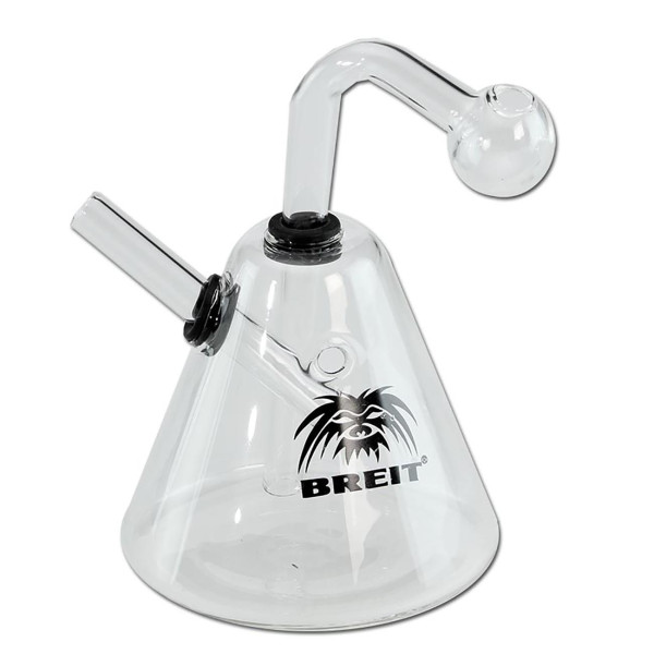 Breit Dabbing Bong mit Steckchillum